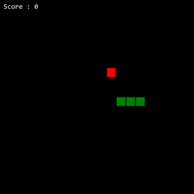Snake running